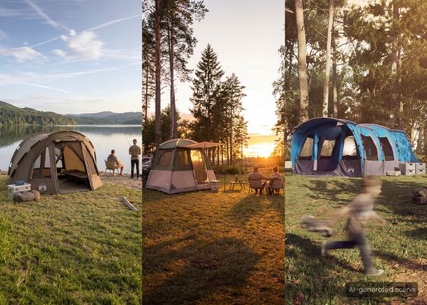 Zelte f&uuml;r jeden Trip sind da! Entdecke zuverl&auml;ssige, ger&auml;umige Designs f&uuml;r jeden Camper &ndash; von ruhigen Solo-Trips bis zu fr&ouml;hlichen Familienausfl&uuml;gen. Finde das Zelt, das zu deinem n&auml;chsten Abenteuer passt.