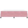 vidaXL Bettrahmen mit Matratze Rosa 180 x 200 cm Stoff