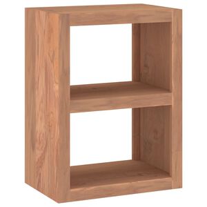 vidaXL Beistelltisch 45x30x60 cm Massivholz Teak