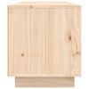 vidaXL TV-Schrank 140x35x40 cm Massivholz Kiefer
