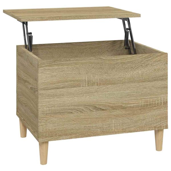 vidaXL Couchtisch Sonoma-Eiche 60x44,5x45 cm Holzwerkstoff