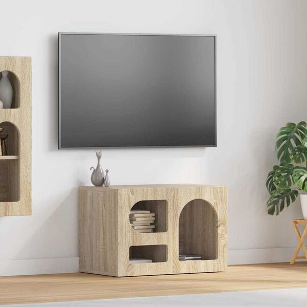 vidaXL TV-Schr&auml;nk Sonoma-Eiche 60 x 35 x 40 cm Holzwerkstoff