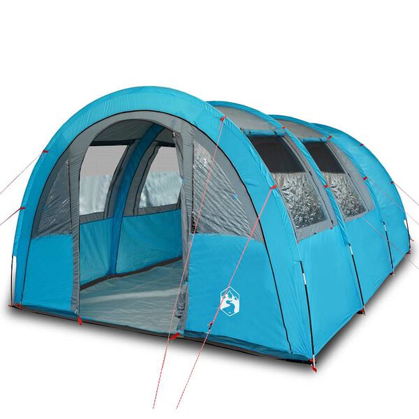 zelt für 6 personen amazon Portal 5-6 Tunnelzelt Mann Luxus Campingzelt vw t5 awning rail Äußere Farbe:Granitgrau Camping und Zelten mit