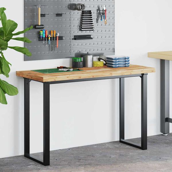 vidaXL Schreibtischplatte &Ouml;lbeschichtung 140x50x4 cm Massivholz Akazie