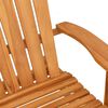 vidaXL Adirondack-Schaukelstuhl Massivholz Teak