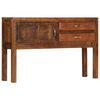 vidaXL Sideboard 118x30x75 cm Massivholz Mango