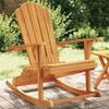 vidaXL Adirondack-Schaukelstuhl Massivholz Teak