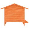 vidaXL Hundehütte Braun 159x120x88,5 cm Massivholz Kiefer