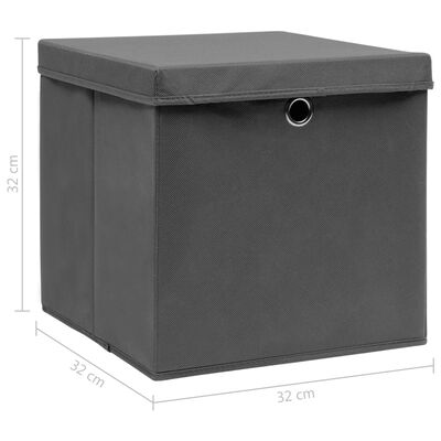Faltbox - weiß - mit Metallöse - 32x32 cm