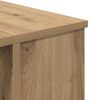 vidaXL Schreibtisch Artisan-Eiche 140 x 50 x 75 cm Holzwerkstoff