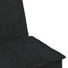 vidaXL Schlafsofa in L-Form Schwarz 255x140x70 cm Samt