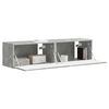 vidaXL TV-Wandschrank 2 pcs Beton 60 x 31 x 29,5 cm Holzwerkstoff