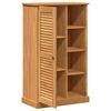 vidaXL Badezimmerschrank VIGO Braun und Honigbraun 68 x 34 x 110 cm