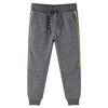 vidaXL Kinder-Trainingshose Grau Melange 128