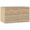 vidaXL Wandschrank Sonoma-Eiche 60x36,5x35 cm Holzwerkstoff
