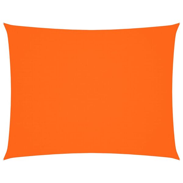 vidaXL Sonnensegel Oxford-Gewebe Rechteckig 5x6 m Orange