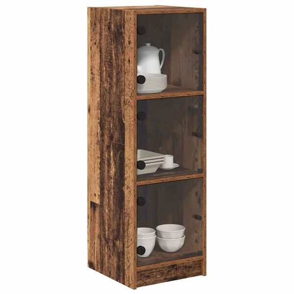 vidaXL Highboard Altholz 35 x 37 x 109 cm Holzwerkstoff