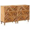 vidaXL Stauraumschr&auml;nke 2 Stk. 60 x 33,5 x 75 cm Massivholz Mango