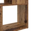 vidaXL TV-Schrankset Wandmontiert Braun 60 x 24 x 156 cm Holzwerkstoff