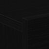 vidaXL Nachttisch 2 pcs Schwarz Eichen-Optik 40 x 30 x 30 cm