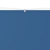 vidaXL Senkrechtmarkise Blau 140x420 cm Oxford-Gewebe