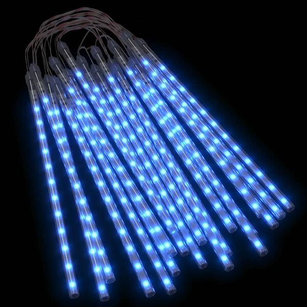 vidaXL LED Meteor-Lichter 20 Stk. 30 cm Blau 480 LEDs