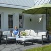 Madison Garten-Lounge-Set-Abdeckung 320x255x70 cm Links Grau