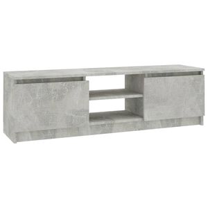 vidaXL TV-Schrank Betongrau 120&times;30&times;35,5 cm Holzwerkstoff