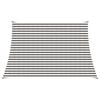 vidaXL Sonnensegel Hellgrau und Wei&szlig; 4 / 5 x 3 m HDPE