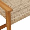 vidaXL 3-tlg. Bistro-Set Beige Poly Rattan und Akazienholz
