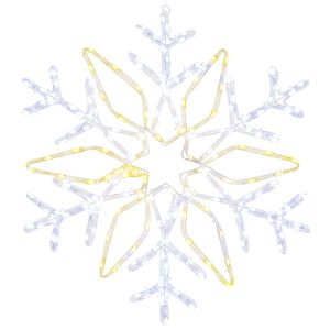 vidaXL LED-Schneeflocke Weihnachtsbeleuchtung LOVIISA 140 LEDs