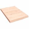 vidaXL Waschtischplatte 40x60x(2-4) cm Massivholz Unbehandelt