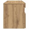 vidaXL TV-Schrank mit LED Artisan-Eiche 120x35x40 cm Holzwerkstoff