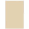 vidaXL Verdunkelungsrollo Beige 145x210 cm Stoffbreite 141,6 cm