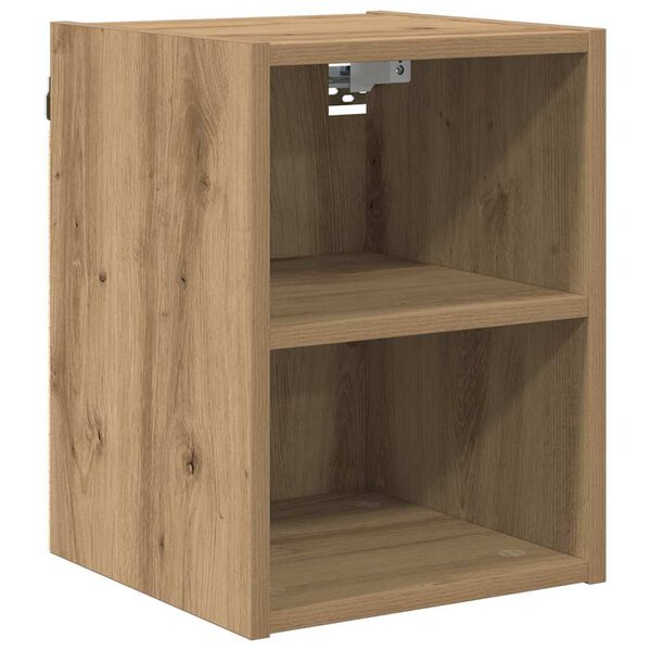 vidaXL H&auml;ngeschrank Artisan-Eiche 30 x 29,5 x 40 cm Holzwerkstoff