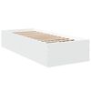 vidaXL Bettgestell Wei&szlig; 90x190 cm Holzwerkstoff