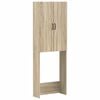 vidaXL Toilettenschrank HOORN Sonoma-Eiche 66 x 25,5 x 190 cm