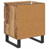vidaXL Nachttisch mit Schubladen Altholz 40 x 35 x 50 cm Holzwerkstoff