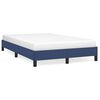 vidaXL Bettgestell ohne Matratze Blau 120x200 cm Stoff