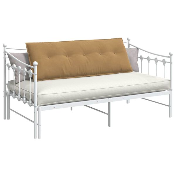 vidaXL R&uuml;ckenkissen Braun 140 x 50 cm Cordstoff