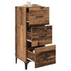 vidaXL Sideboard Altholz 34,5 x 34 x 90 cm Holzwerkstoff