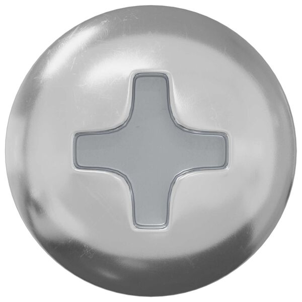 vidaXL Schraube 12 pcs Silber M4 x 16 mm Stahl