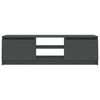 vidaXL TV-Schrank Grau 120&times;30&times;35,5 cm Holzwerkstoff