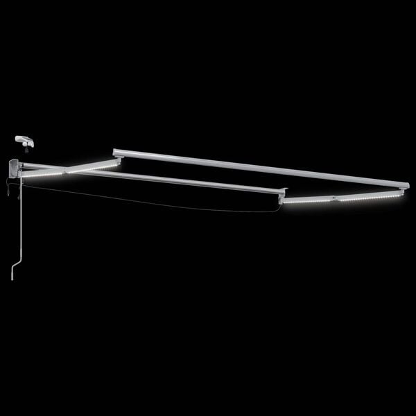 vidaXL Elektrische ausziehbare Markise Beige 3,5 x 2,5 m