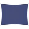 vidaXL Sonnensegel Oxford-Gewebe Rechteckig 4x6 m Blau