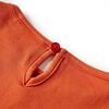 Kinder-Langarmshirt Dunkelorange 116
