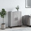 vidaXL Sideboard Grau Sonoma 69,5x34x90 cm Holzwerkstoff