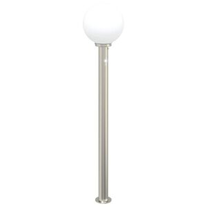 vidaXL Pollerleuchte mit Sensor 120 cm Edelstahl IP44