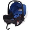 vidaXL 3-in-1 Kinderwagen Aluminium Blau und Schwarz