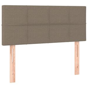 vidaXL Kopfteil Taupe 80x5x78/88 cm Stoff